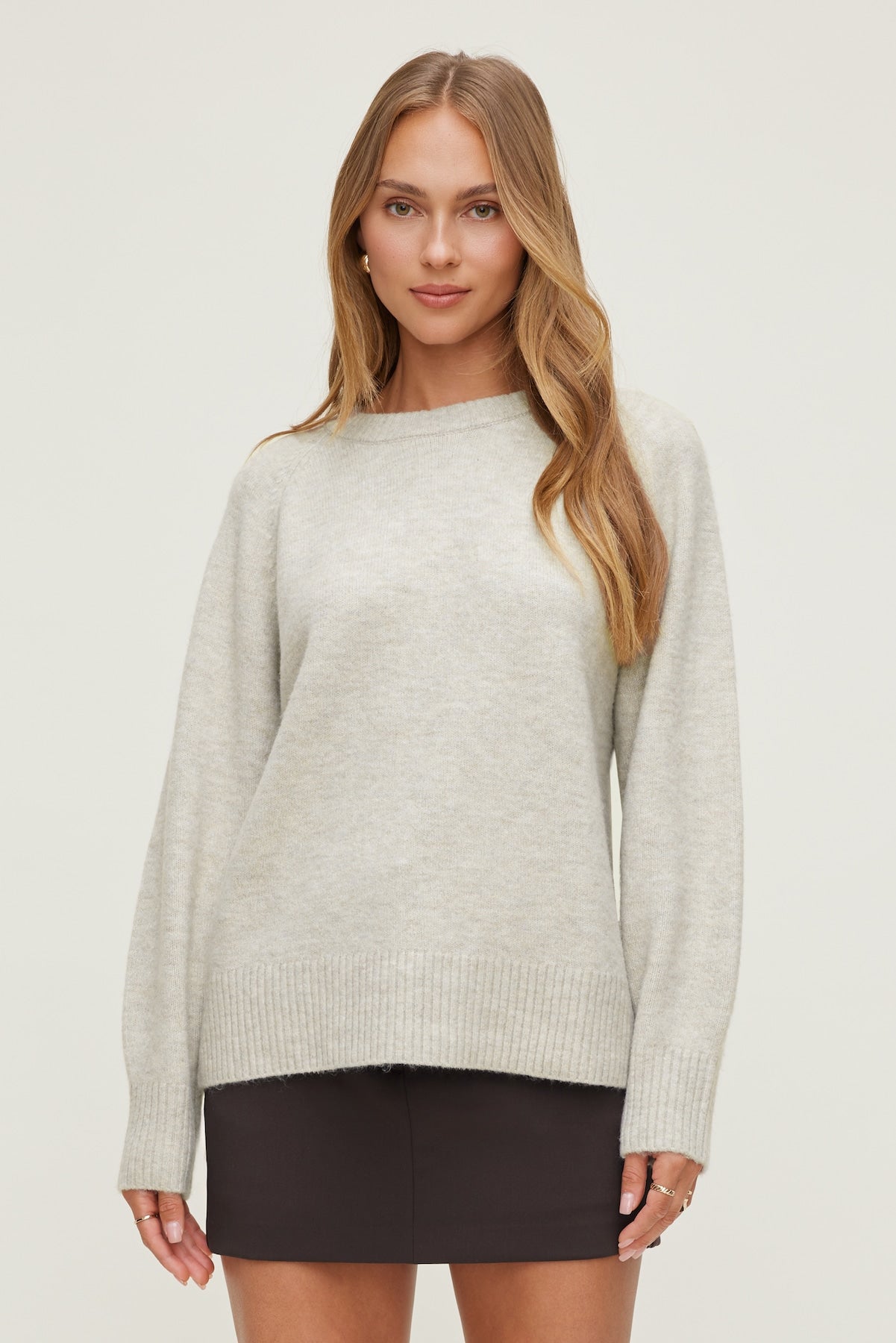 Dynamite Outlets | Rory Oversized Sweater Gray