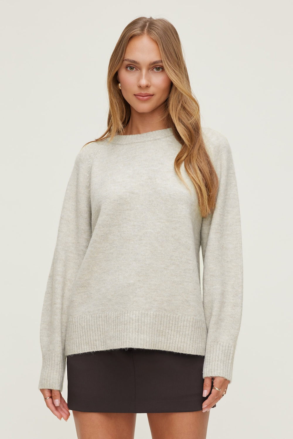 Dynamite Outlets | Rory Oversized Sweater Gray