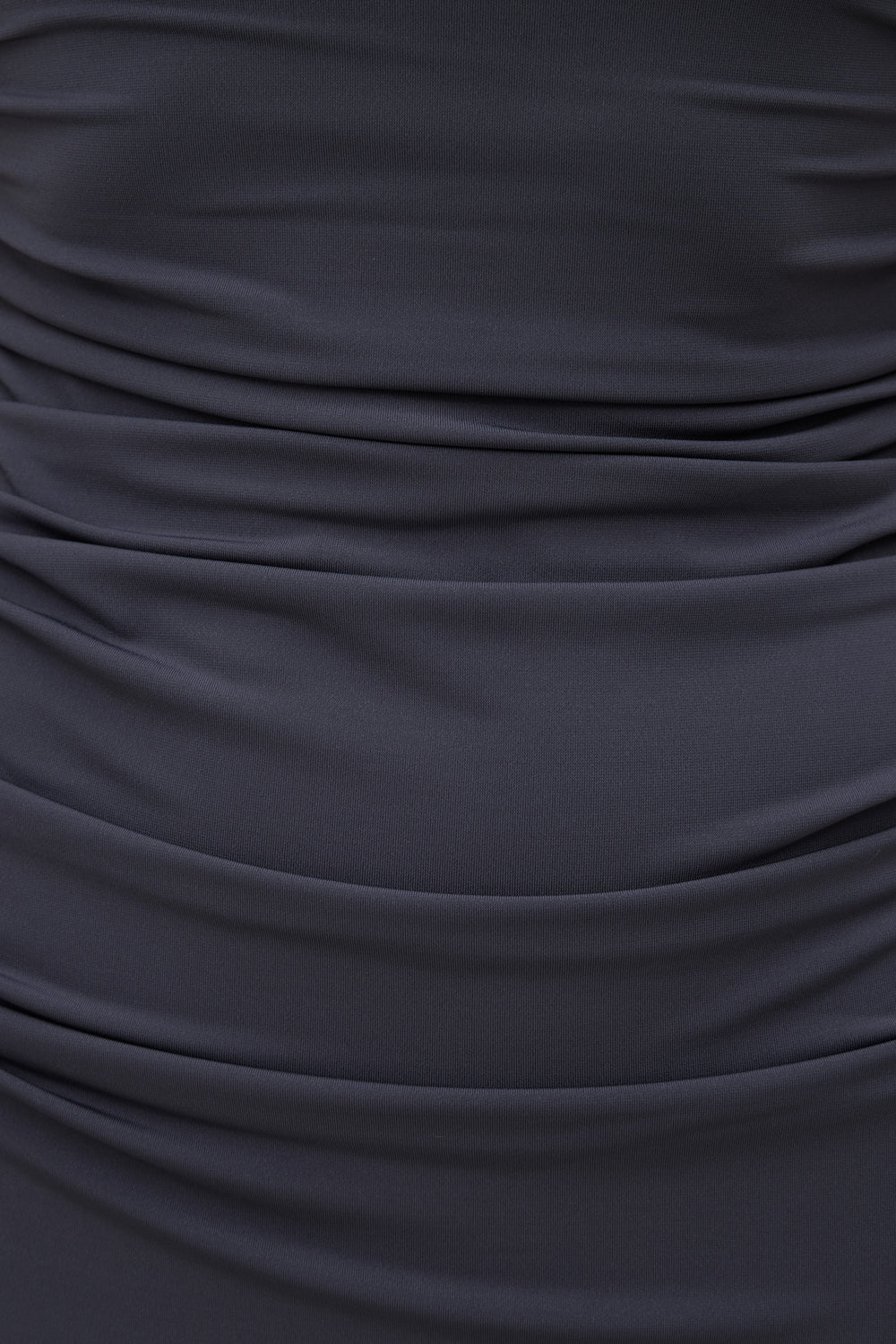 Dynamite On Sale | Bria Sculpt Mock Neck Maxi Dress Blue
