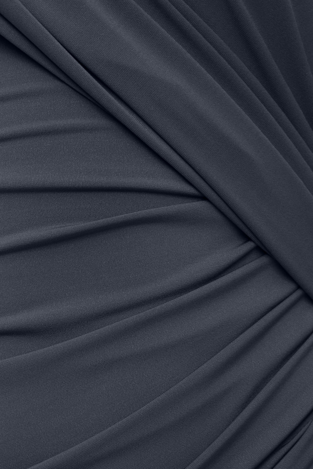 Dynamite Store | Sculpt Draped Structured Mini Dress Blue