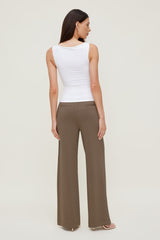 Dynamite Discount | Alex Anywear Wide Leg Pants Brown