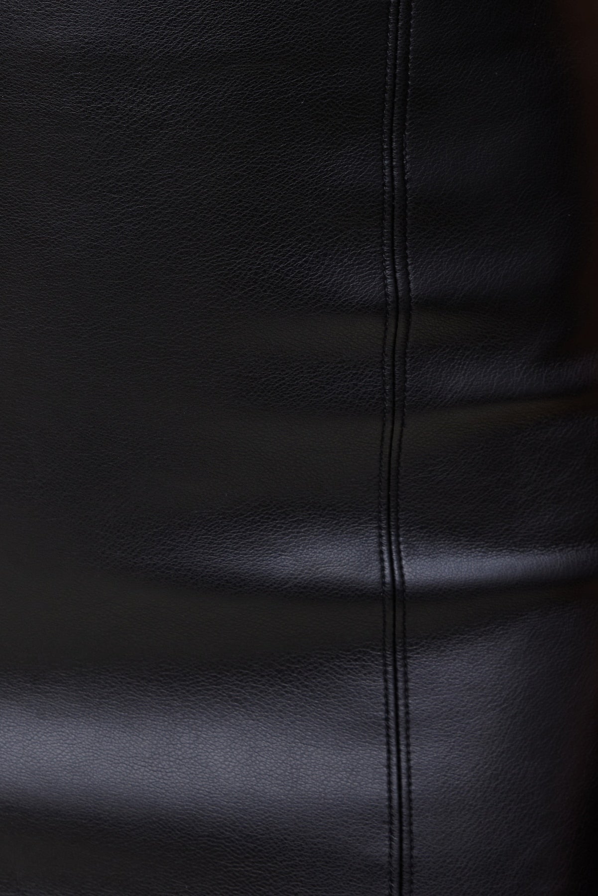 Dynamite Outlets | Marlow Faux Leather Midi Skirt Black