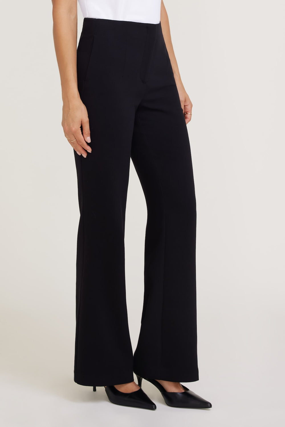 Dynamite US | Stevie Slim Bootcut Pants Black