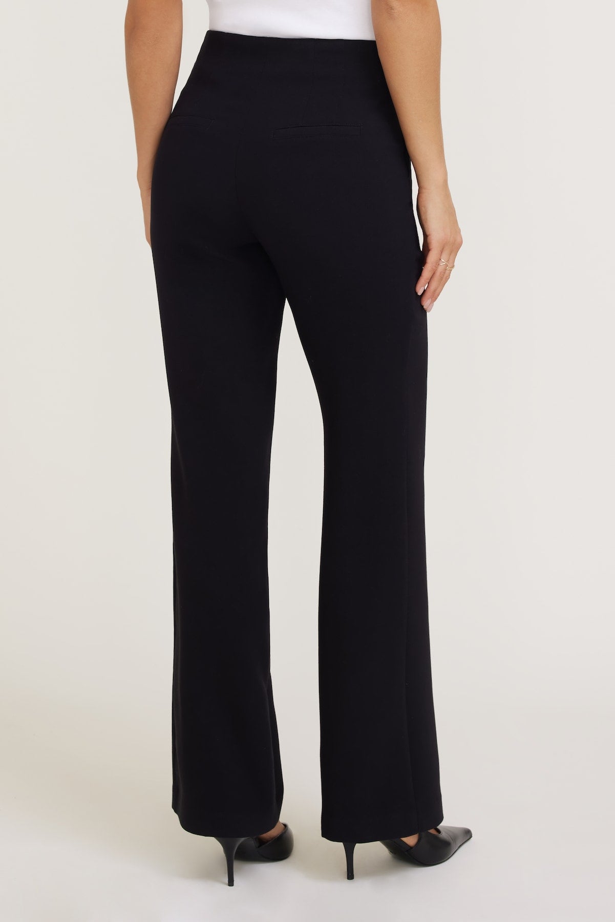Dynamite US | Stevie Slim Bootcut Pants Black