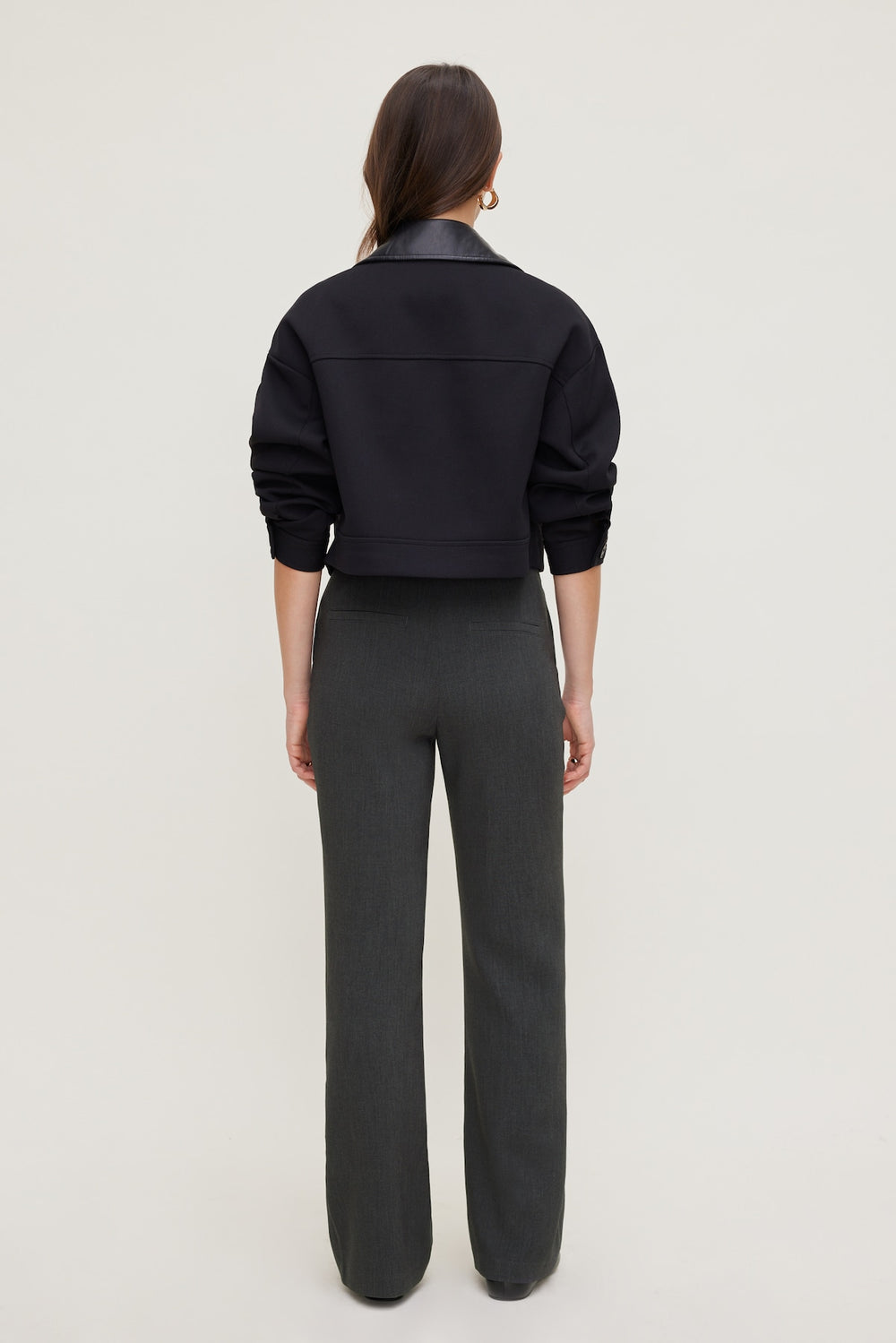 Dynamite Online | Stevie Slim Bootcut Pants Gray