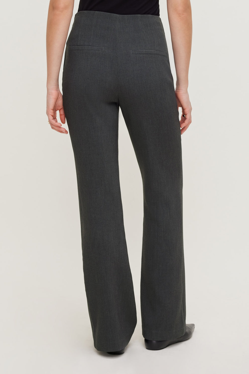 Dynamite Online | Stevie Slim Bootcut Pants Gray