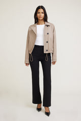 Dynamite Outlets | High Rise Slim Leg Pants Black