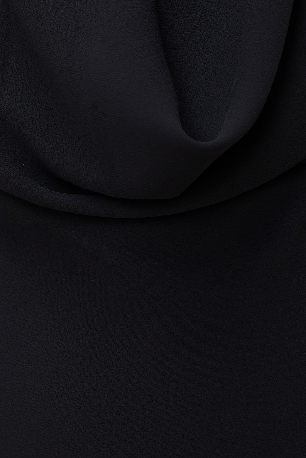 Dynamite Discount | Deep Cowl Neck Maxi Dress Black