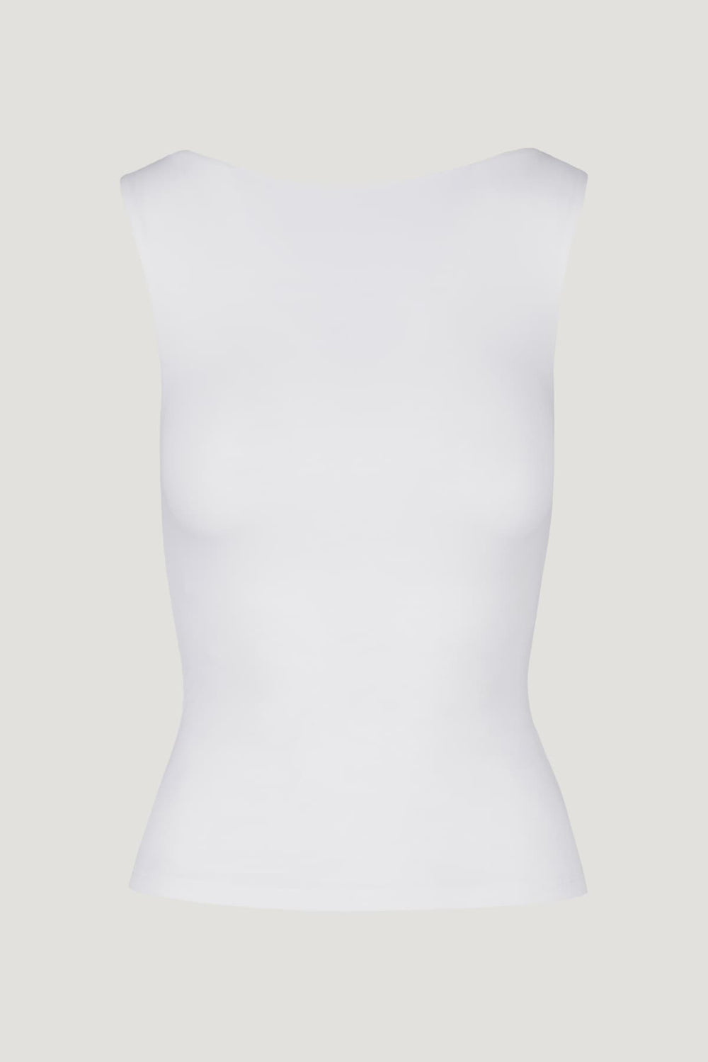 Dynamite Website Shop | Nola Sculpt Tank Top White