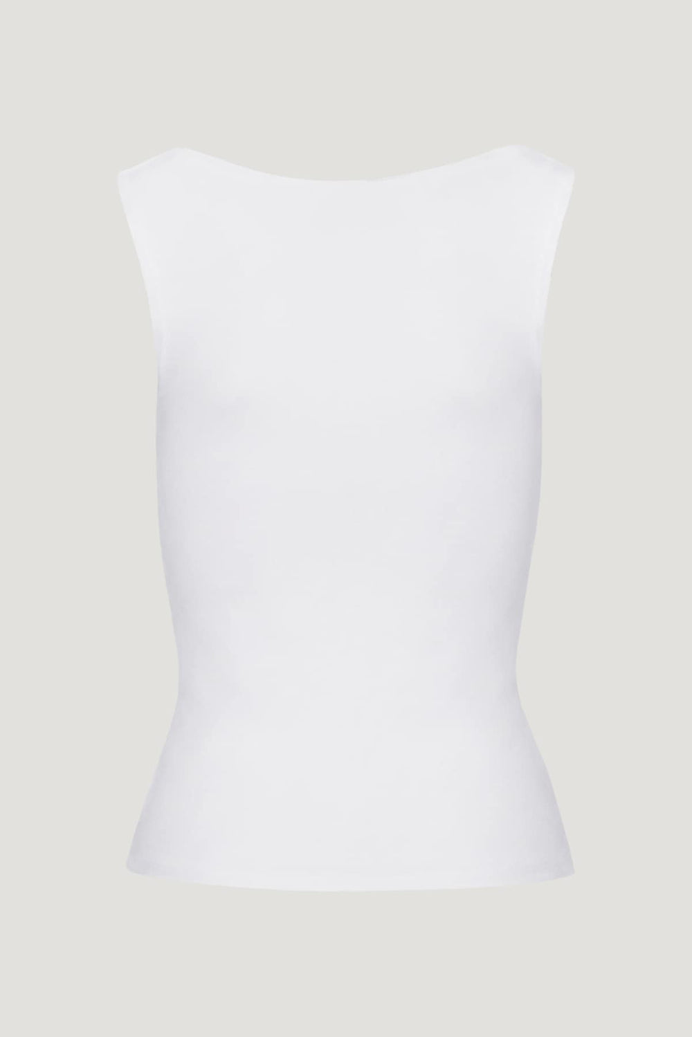 Dynamite Website Shop | Nola Sculpt Tank Top White