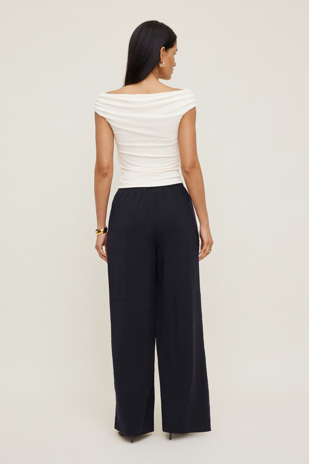Dynamite US | Priya Wide Leg Pants Navy