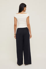 Dynamite US | Priya Wide Leg Pants Navy