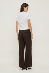Dynamite On Sale | Yasmin Airflow Straight Leg Pants Brown