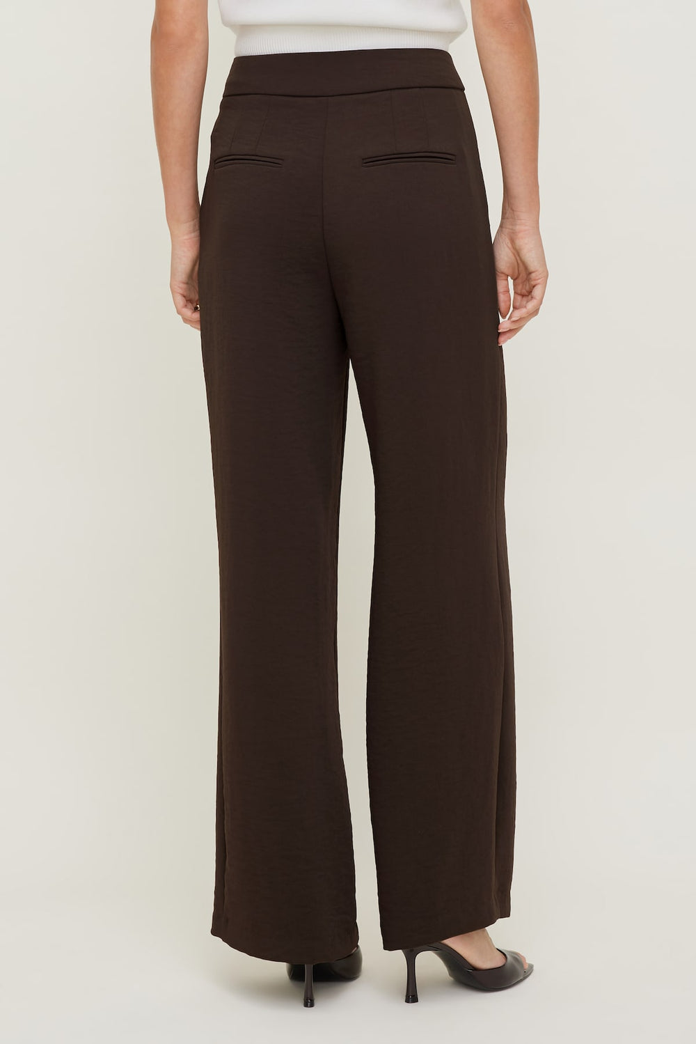 Dynamite On Sale | Yasmin Airflow Straight Leg Pants Brown
