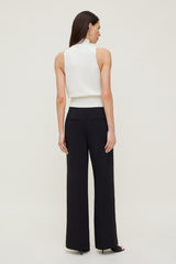 Dynamite Online | Yasmin Airflow Straight Leg Pants Black