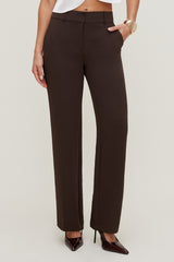 Dynamite Discount | Camelia Airflow Clean Straight Leg Pants Brown