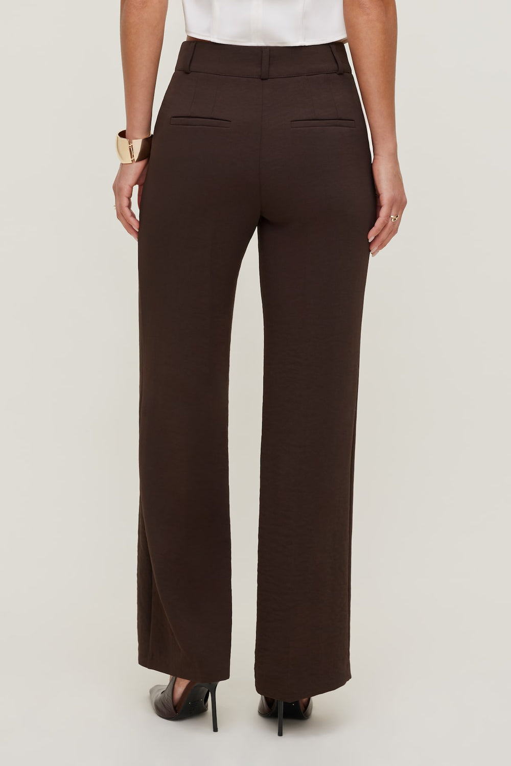 Dynamite Discount | Camelia Airflow Clean Straight Leg Pants Brown