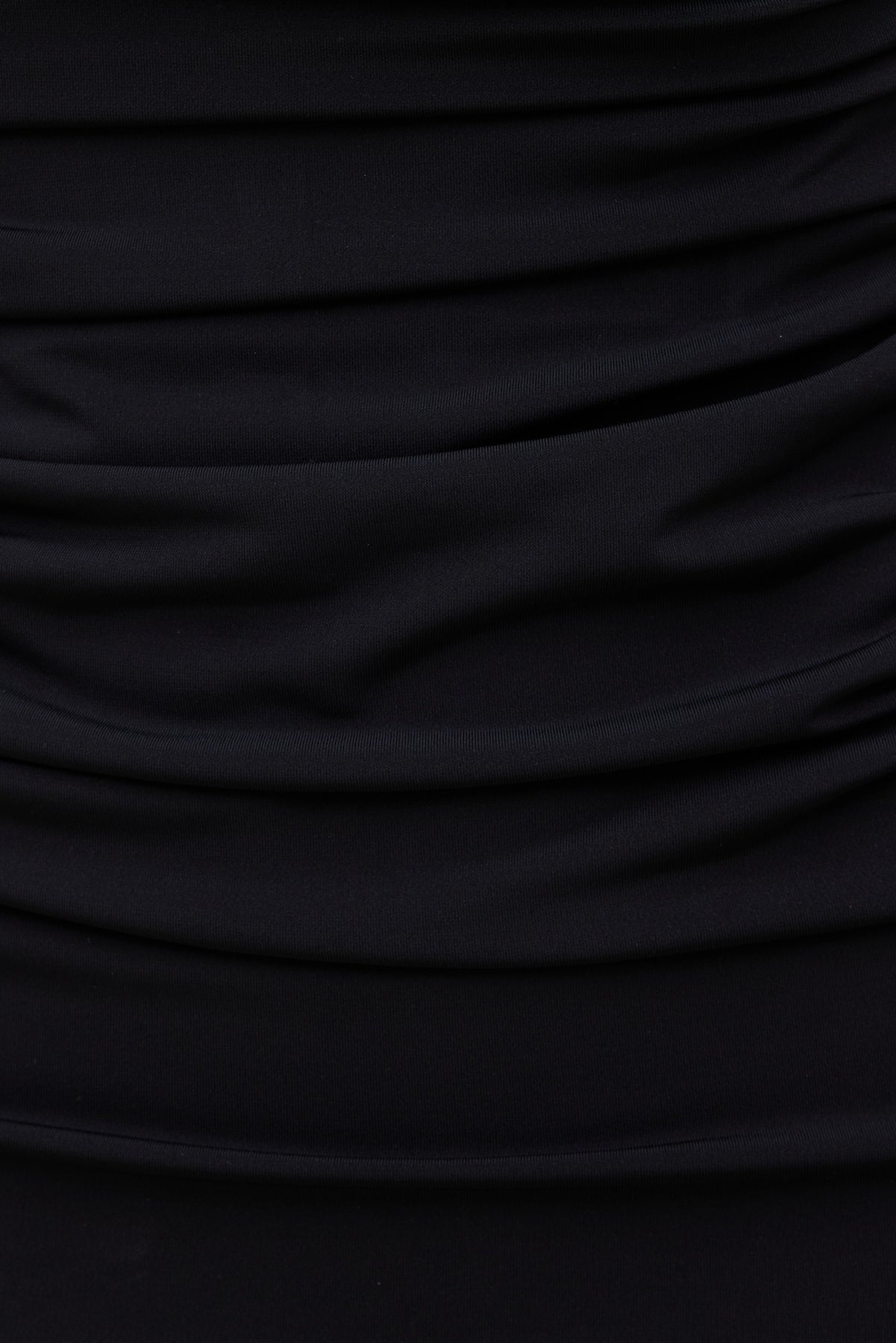 Dynamite Outlets | Bria Sculpt Mock Neck Maxi Dress Black