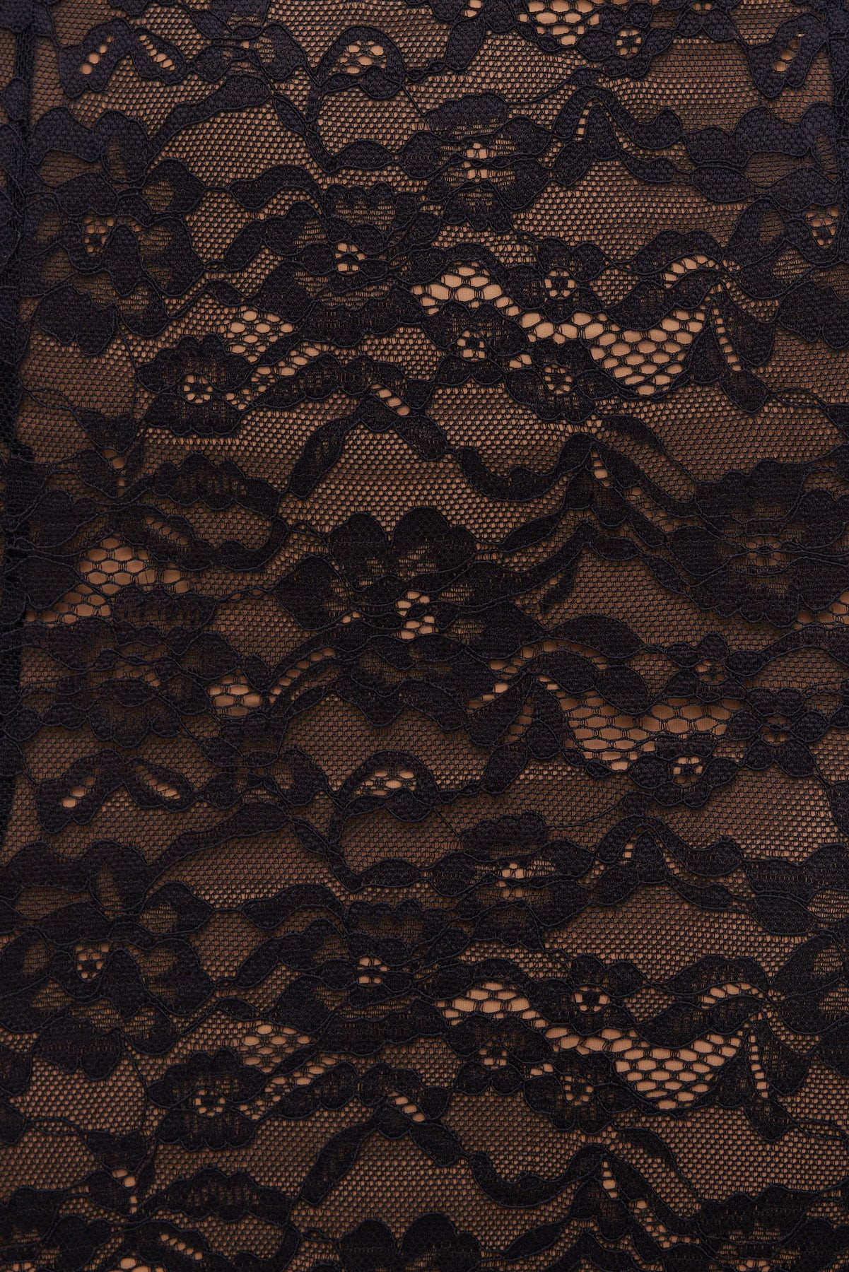 Dynamite US | Monet Lace Overlay Maxi Dress Black