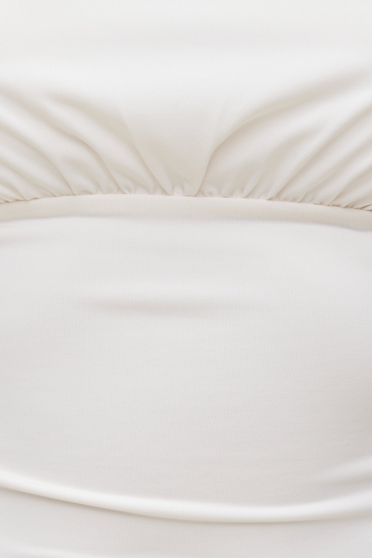 Dynamite US | Sculpt Cinched Waist Top White