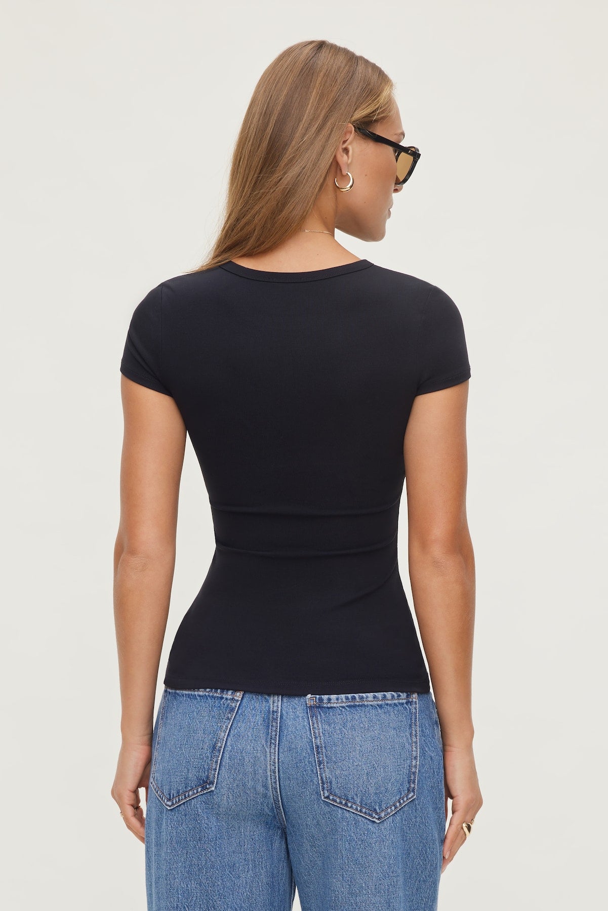 Dynamite US | Rumi Crewneck T Shirt Black