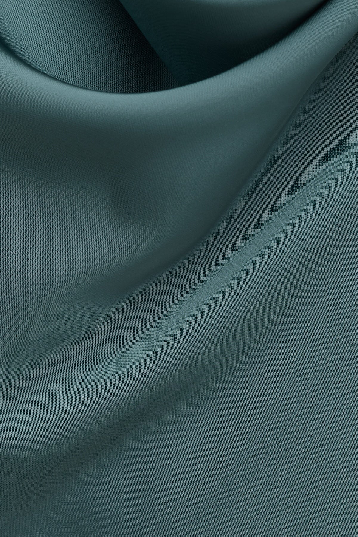 Dynamite On Sale | Camila Satin Cowl Halter Neck Blouse Green