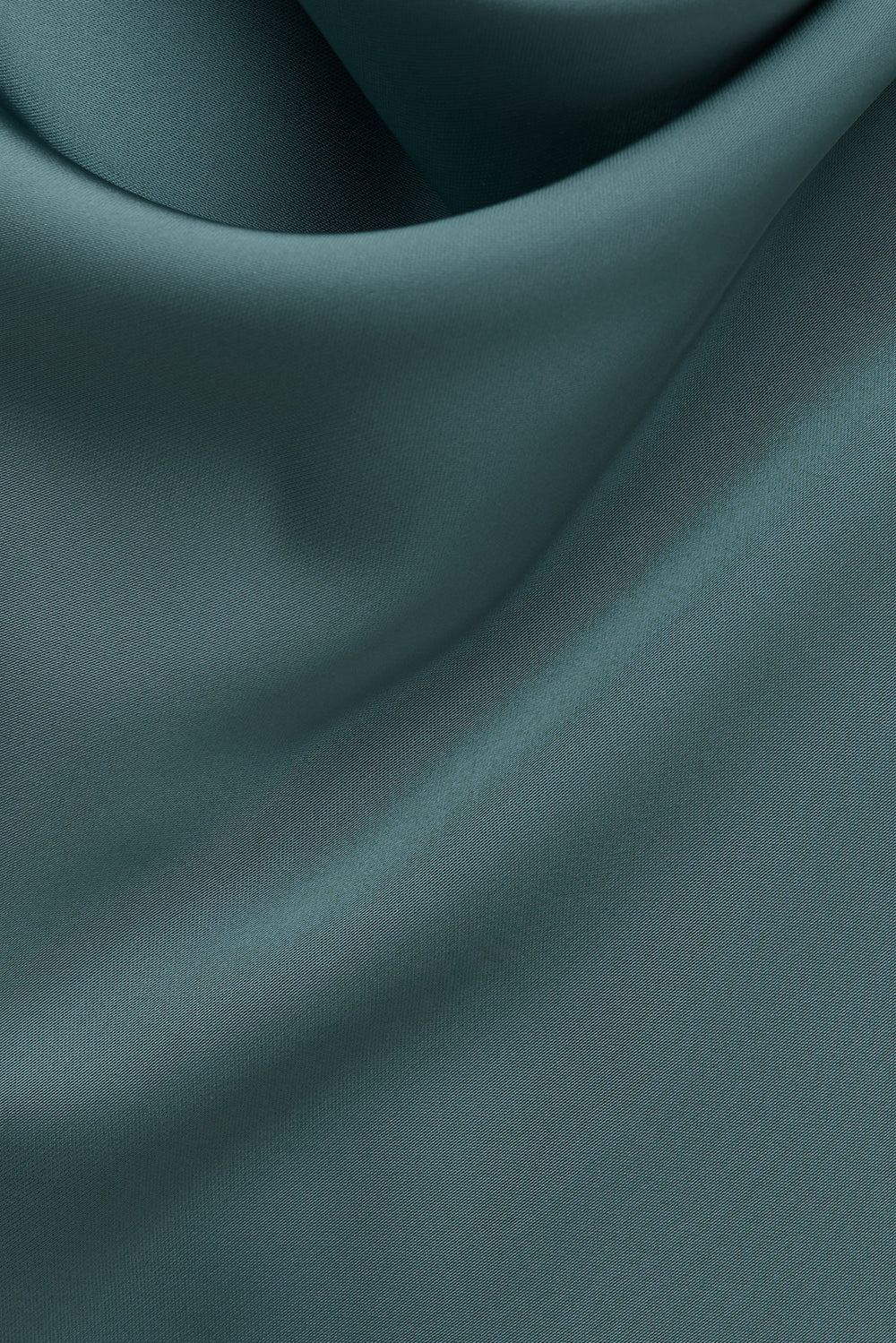 Dynamite On Sale | Camila Satin Cowl Halter Neck Blouse Green