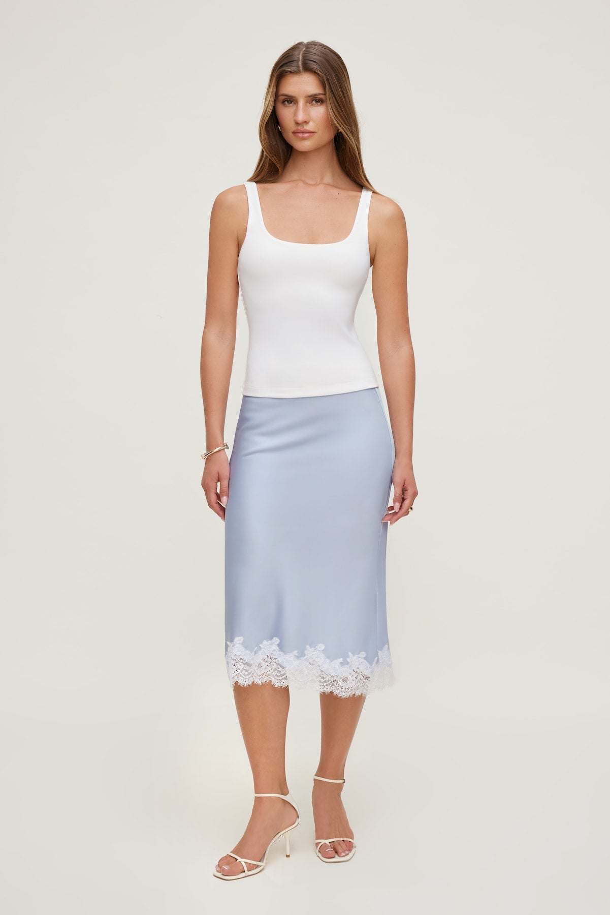 Dynamite Online | Scoop Neck Tank Top White
