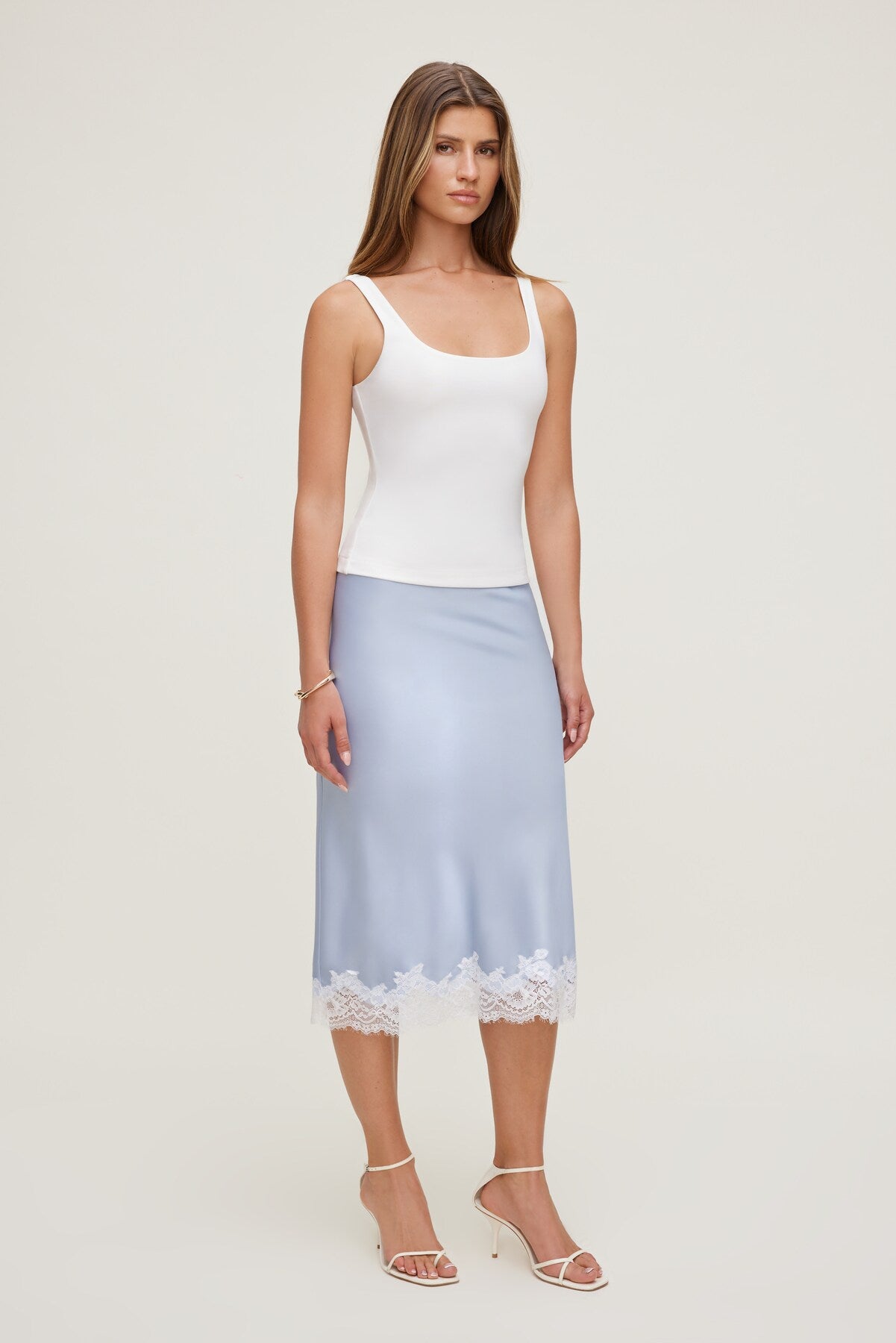 Dynamite Online | Scoop Neck Tank Top White