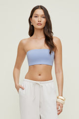Dynamite Online | Sculpt Bandeau Bra Blue
