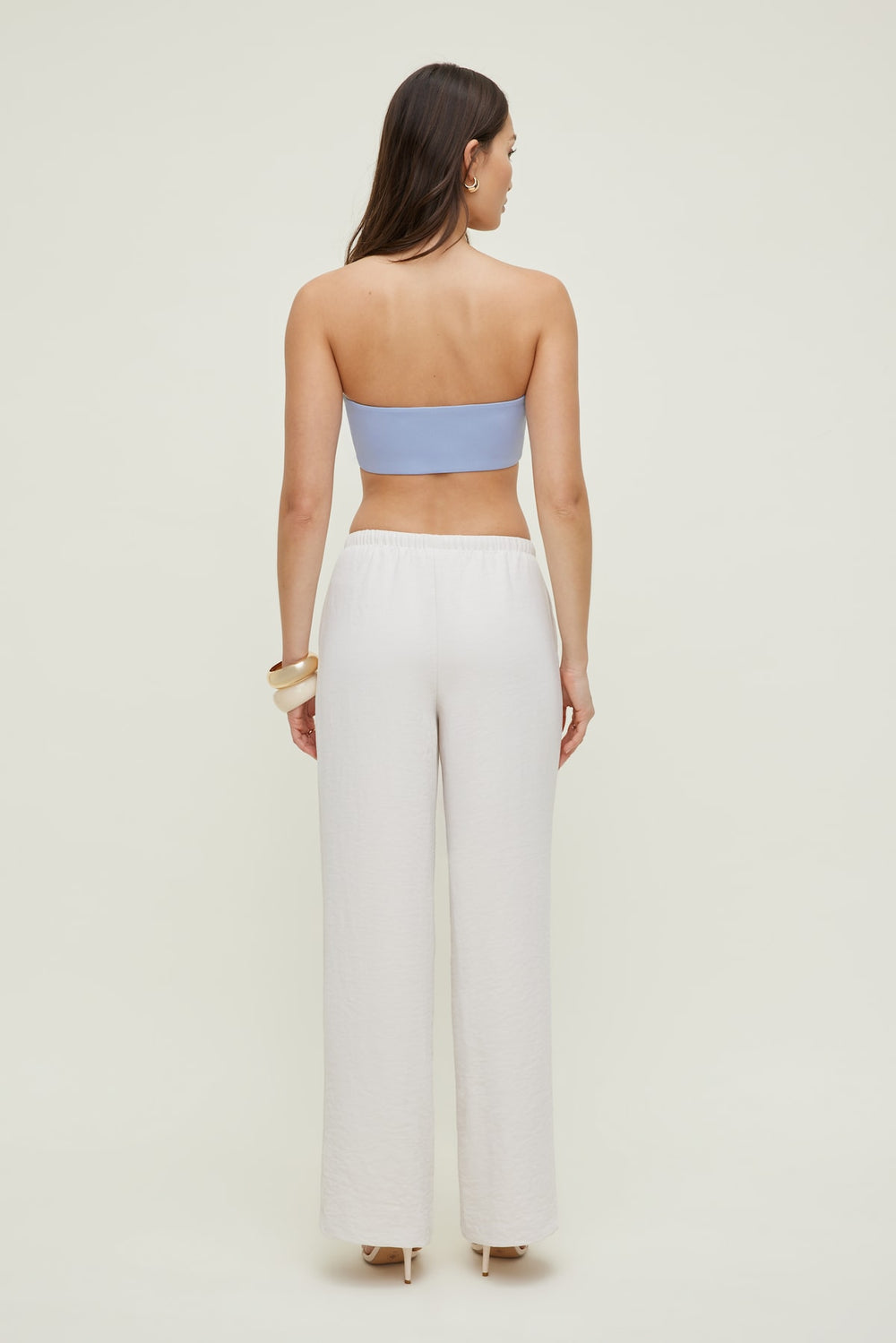 Dynamite Online | Sculpt Bandeau Bra Blue