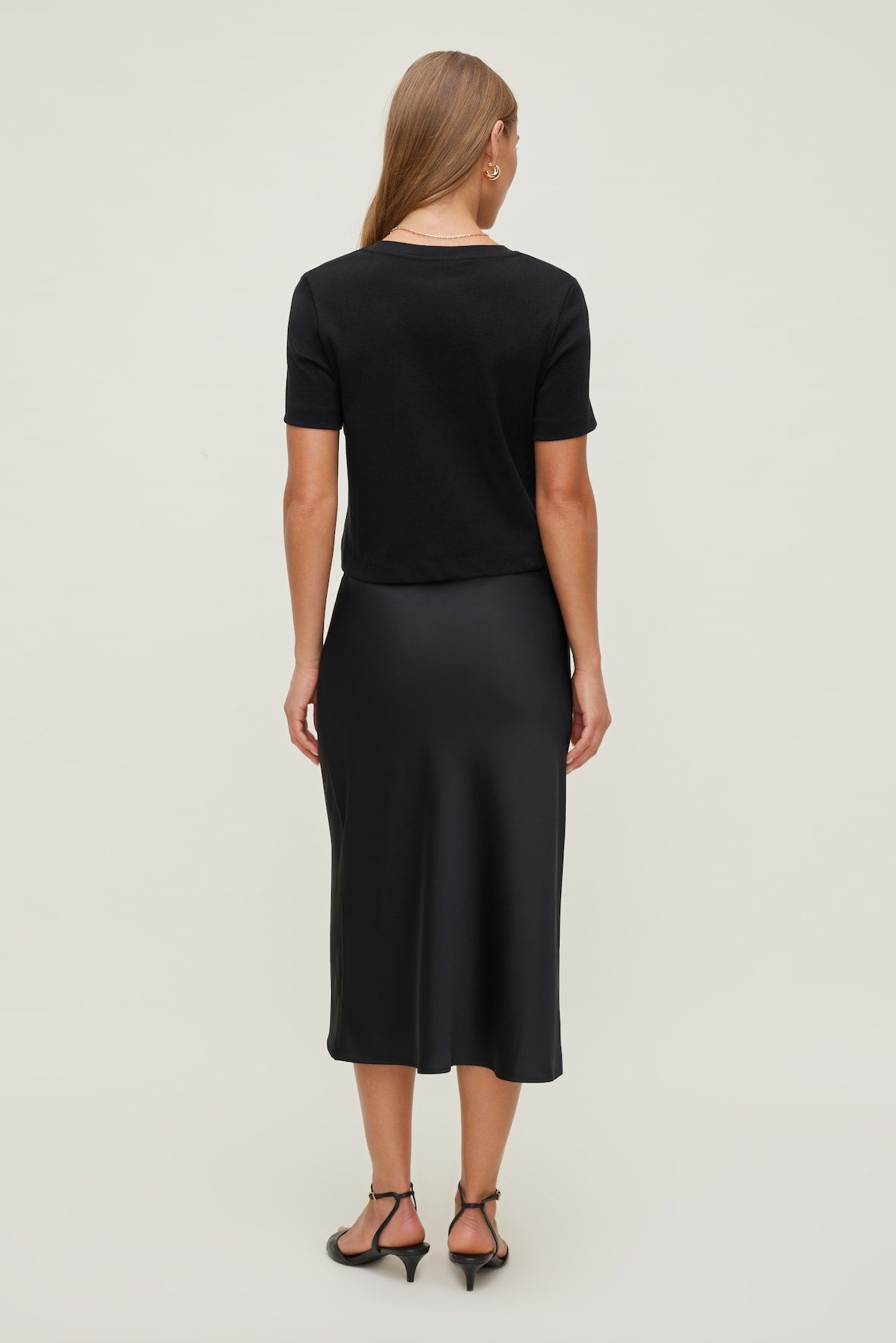 Dynamite Outlet | Everyday Cotton T Shirt Black