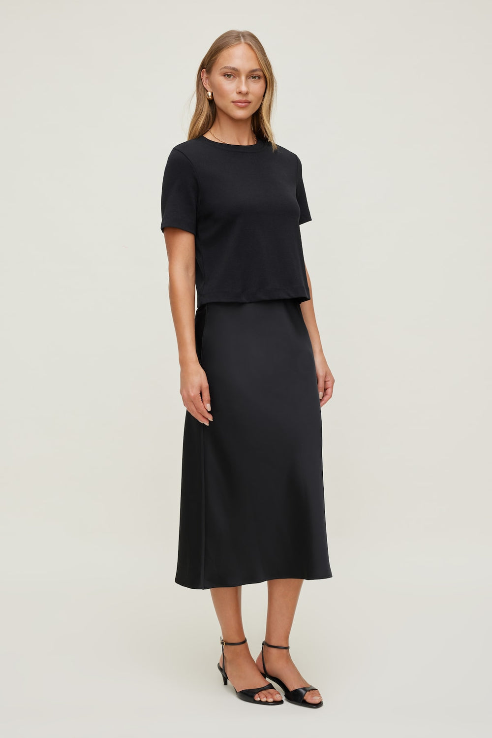 Dynamite Outlet | Everyday Cotton T Shirt Black