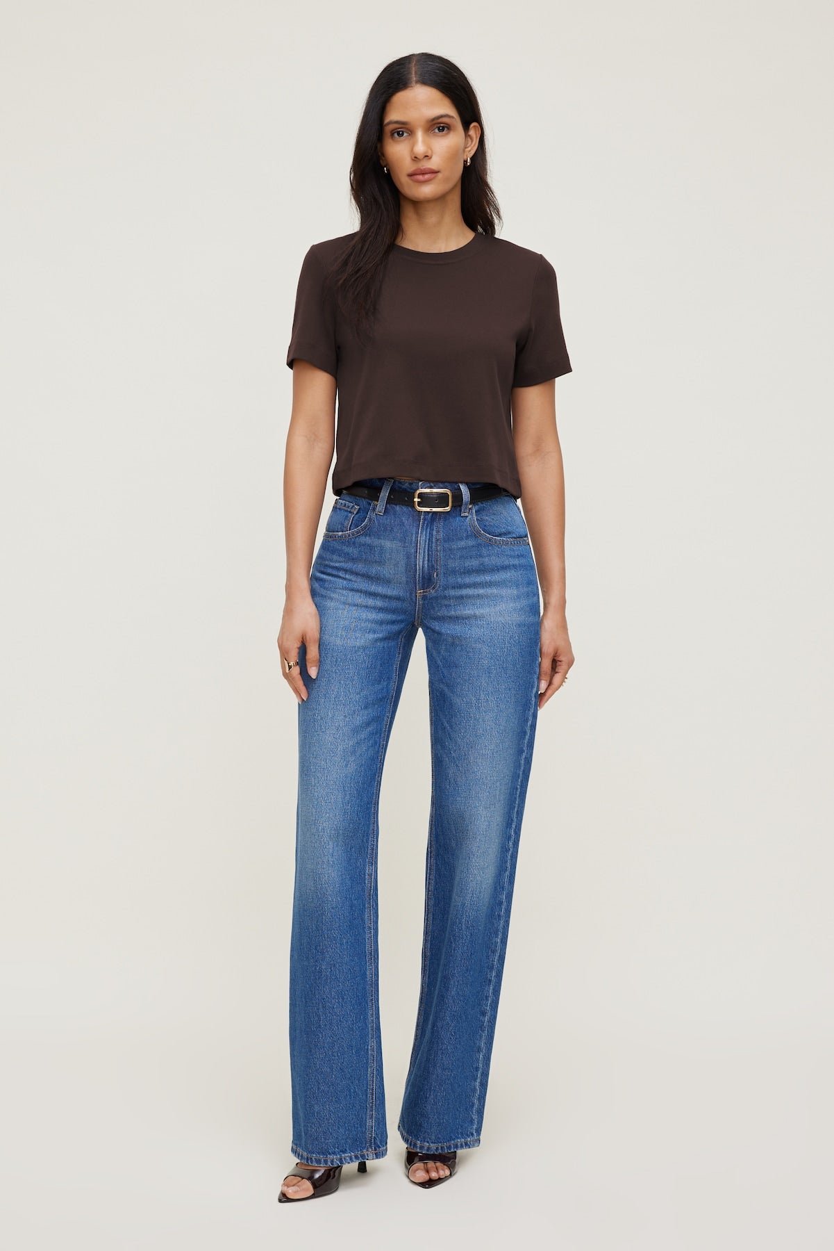Dynamite Store | Everyday Cotton T Shirt Brown