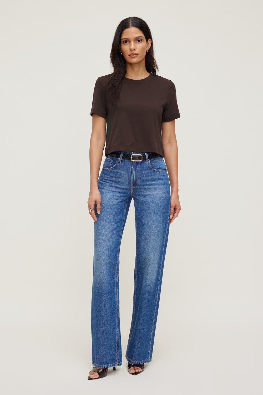 Dynamite Store | Everyday Cotton T Shirt Brown