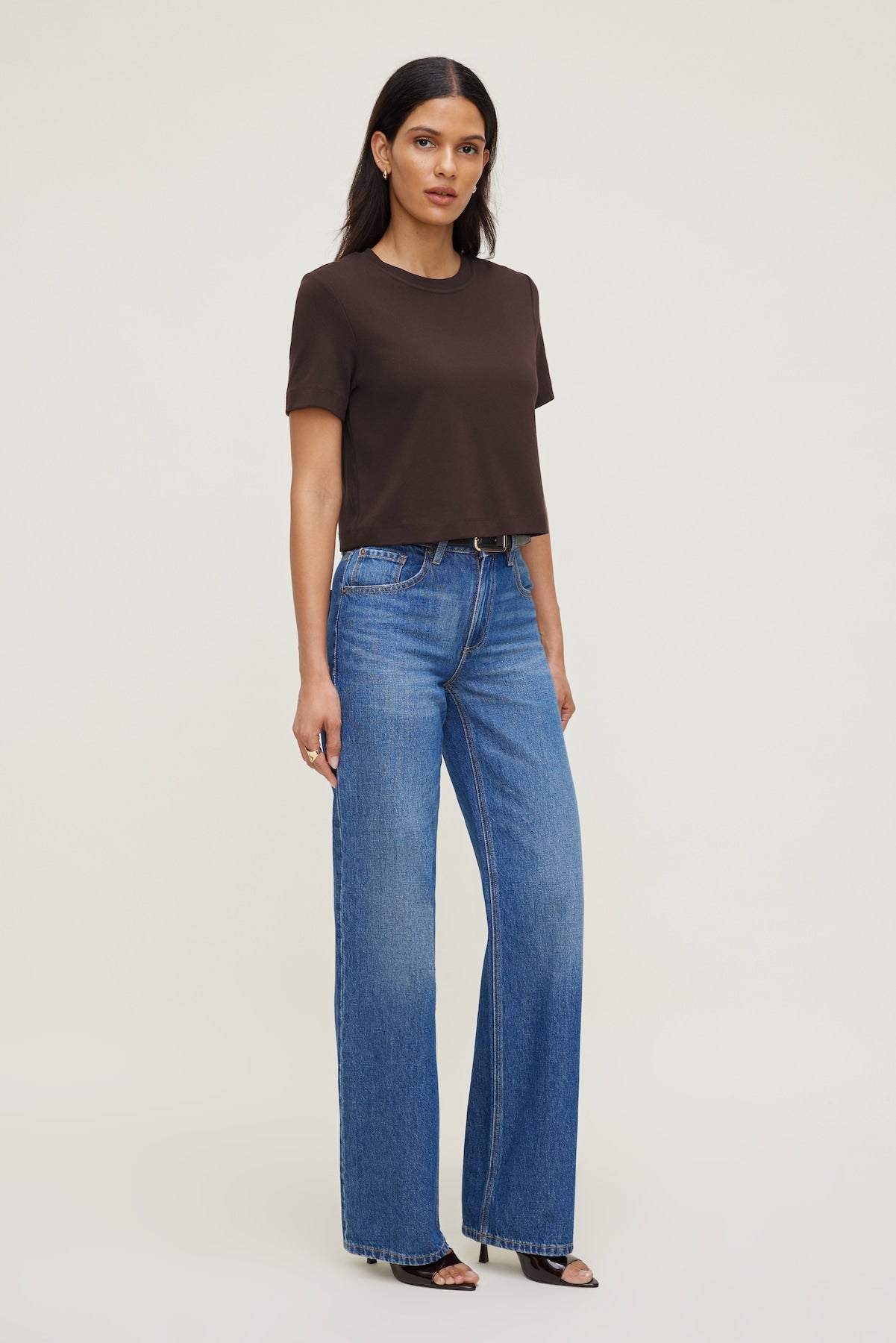 Dynamite Store | Everyday Cotton T Shirt Brown