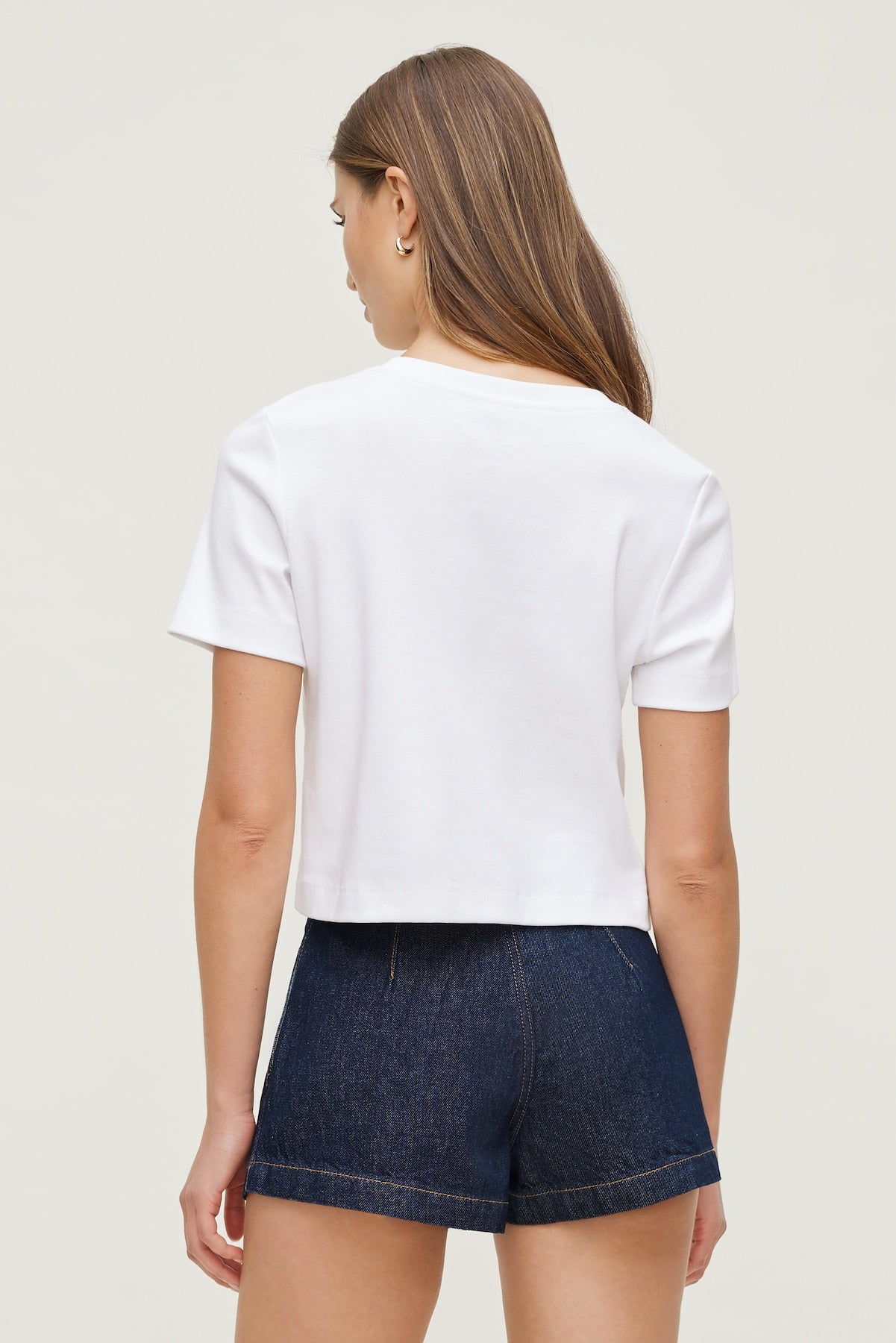Dynamite US | Everyday Cotton T Shirt White
