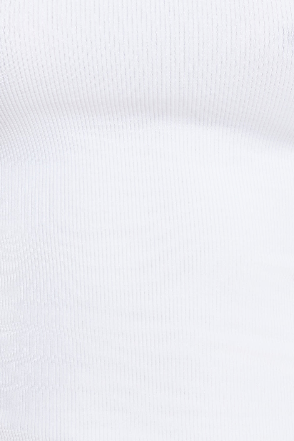 Dynamite Online | Tedi Ribbed Long Sleeve T Shirt White