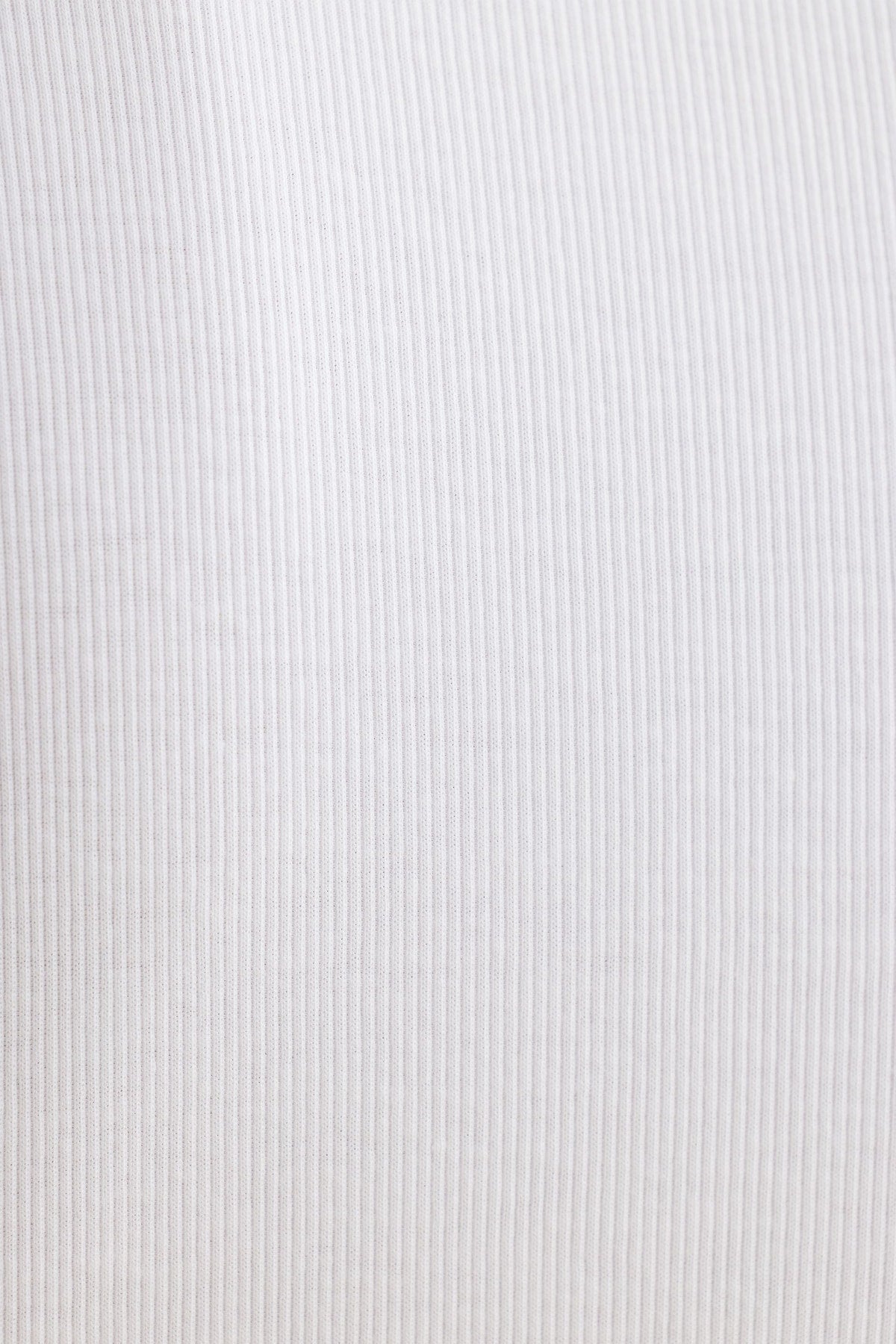 Dynamite Online | Tedi Ribbed Long Sleeve T Shirt White