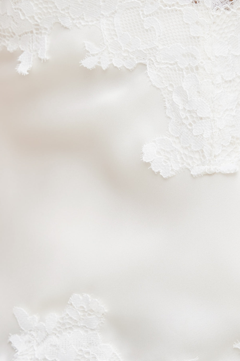Dynamite Website Shop | Lace Trim Satin Cami Top Beige