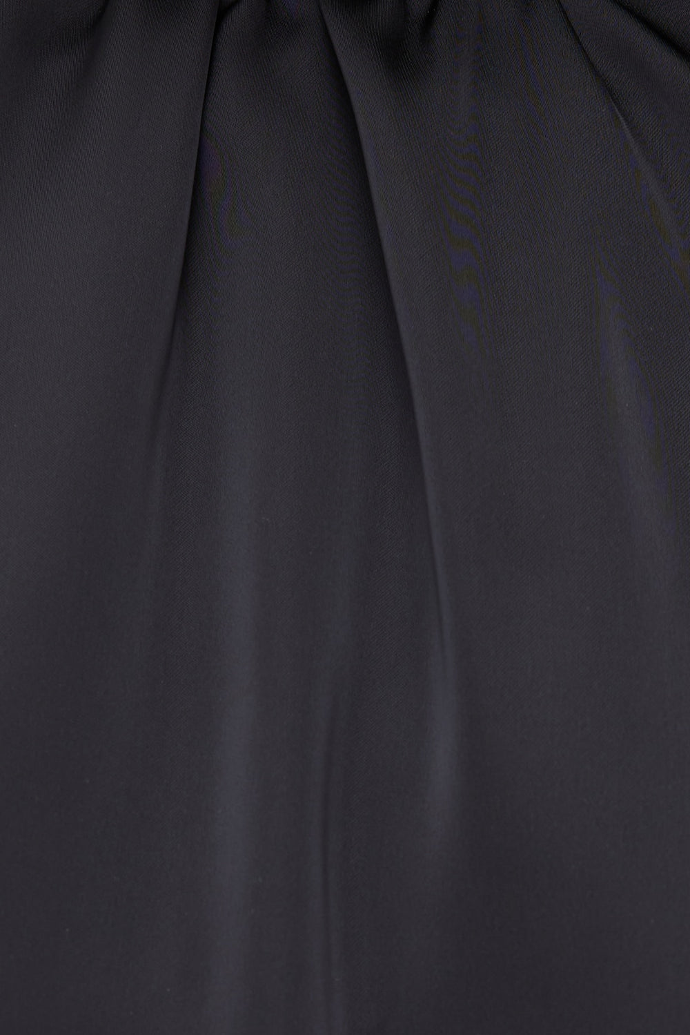 Dynamite Outlets | Paloma Bubble Satin Halter Blouse Black
