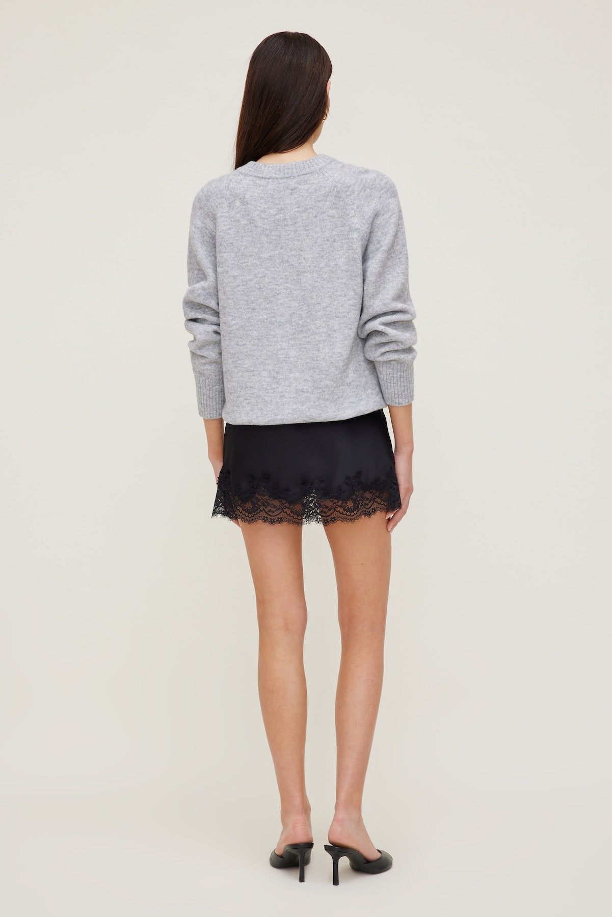 Dynamite US | Rory Oversized Sweater Gray