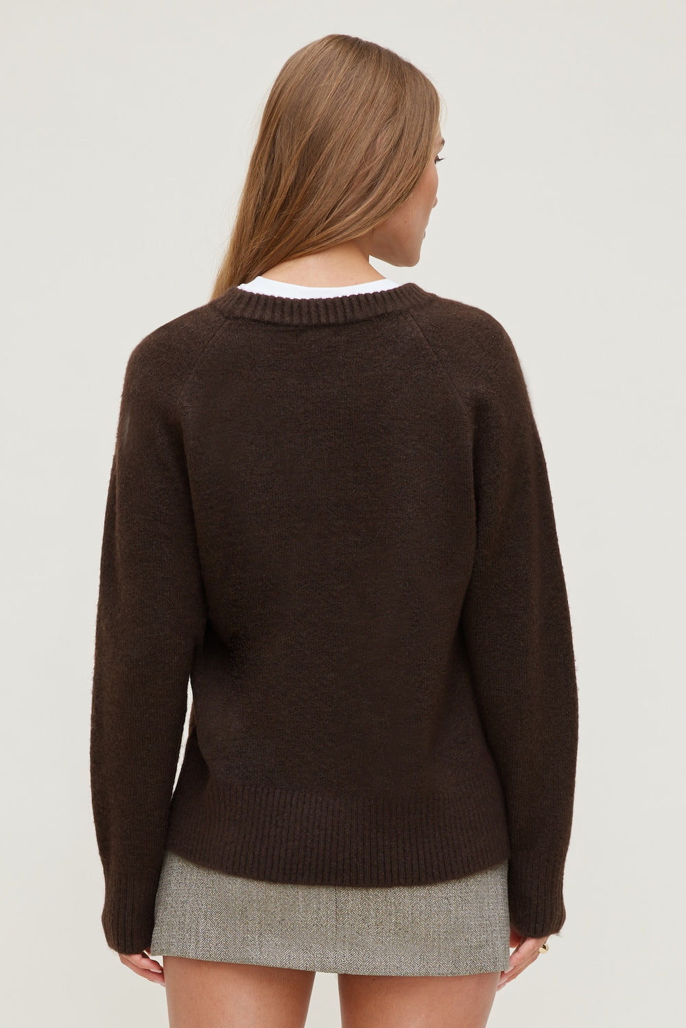 Dynamite On Sale | Rory Oversized Sweater Brown