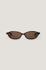Dynamite Outlets | LE SPECS | Duskfall Oval Sunglasses Brown