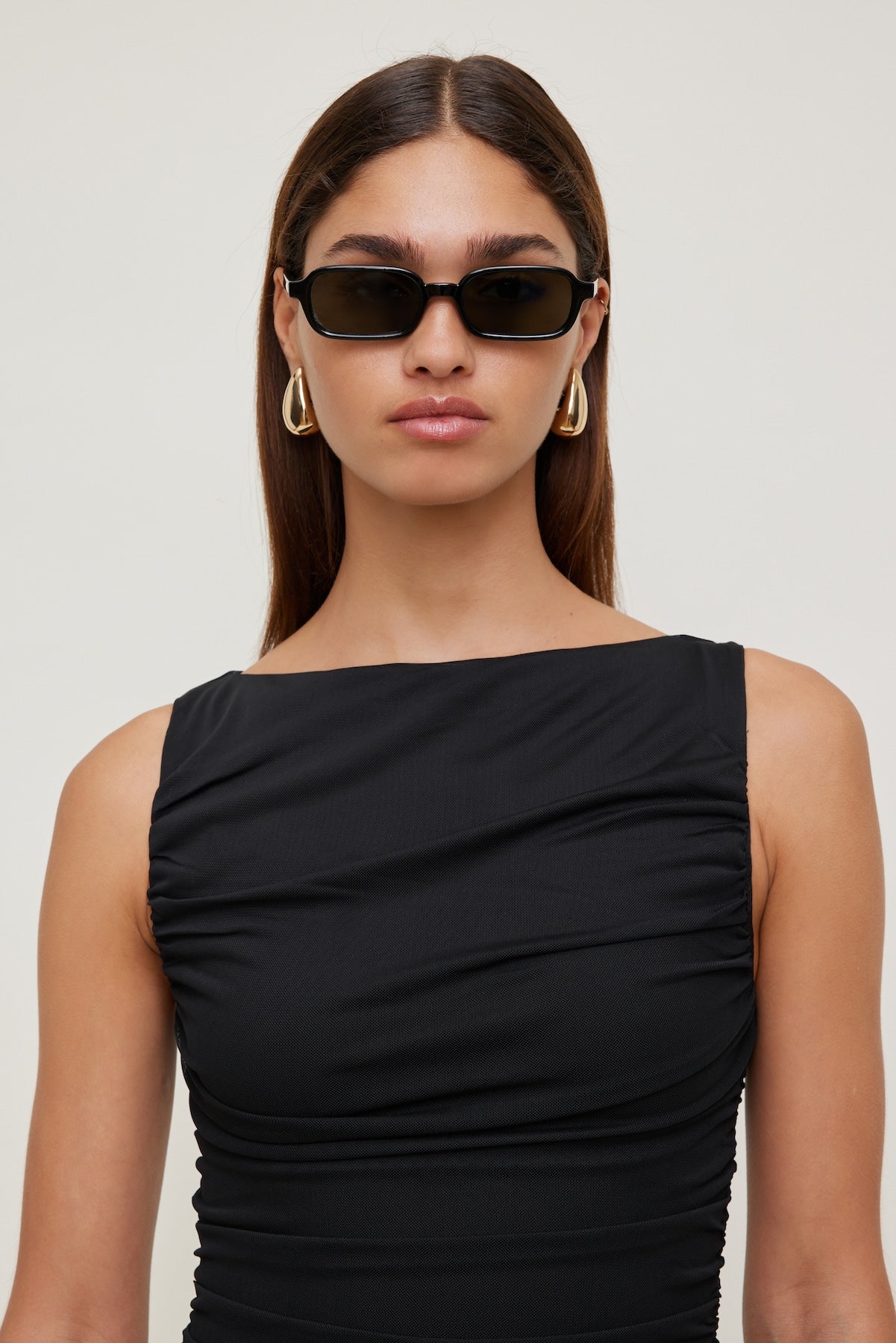 Dynamite US | LE SPECS | Pilferer Rectangular Sunglasses Purple