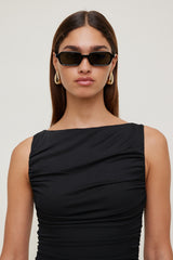 Dynamite US | LE SPECS | Pilferer Rectangular Sunglasses Purple